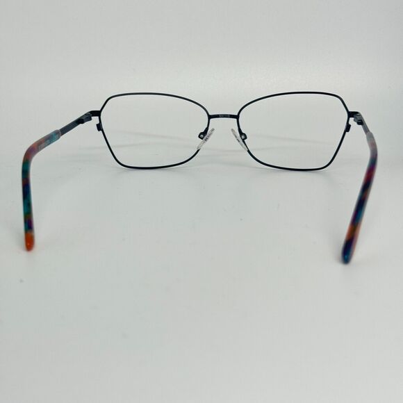 BCBG Maxazria Cat Eye Eyeglasses Flex Temples Valina Black 53 15 135 H13476 - Picture 3 of 7